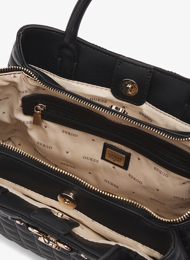 GUESS Nadira Girlfriend Satchel Bag - Image 4